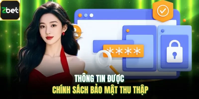 Thông tin được chính sách bảo mật thu thập