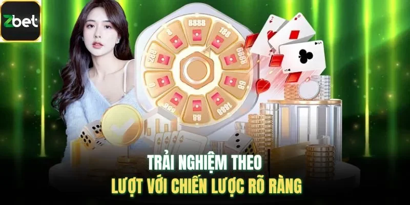 Trải nghiệm theo lượt với chiến lược rõ ràng 